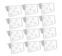 WATIIFUFU 40Pcs Adjustable Refrigerator Organizer Bins Partition Plastic Divider Boxes for Fridge Door Space Optimization Kitchen Pantry Storage Separators Easy Installation Design