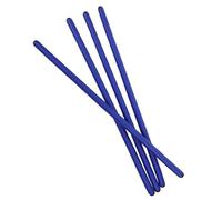 WATIIFUFU 4Pcs Blue Flexible Bendable Cane Holders for Walker and Wheelchair - 43X1.3Cm Adjustable Walking Stick and Crutch Support Brackets for Rollator, Table Mounted Mobility Aid