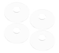 WATIIFUFU 4pcs Car Rain Sensor Gasket Silicone Pads round Clear High Transparency Gel for Auto Windshield Wiper Sensor Weatherproof Adhesive Mounting Replacement