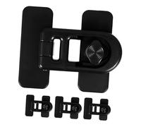 WATIIFUFU 4pcs Childproof Cabinet and Oven Safety Locks for Home and Kindergarten Use, Plastic Material, Easy to Use Design, Reduces Risk of Food Poisoning, Suitable for Refrigerator