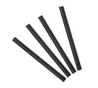 WATIIFUFU 4pcs Dustpan Edge Guard Strips Rubber Lip Replacement for Cleaning for Household Use and Waste Management