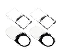 WATIIFUFU 4pcs Electronic Button Cover Square Round Power Switch Guards for Computer Elevator Dishwasher Washing Machine Dustproof Safety Push Protector with Easy-Clean Surface for Hygiene