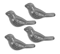 WATIIFUFU 4pcs Iron Bird Cooking Tool Natural Iron Supplement for Vegans Pregnant Women and Athletes Reusable Kitchen Accessory for Boosting Dietary Absorption Safe for Boiling and Simmering