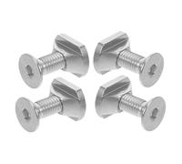 WATIIFUFU 4pcs M8 Hydrofoil Sliding Nuts for Surf Board and Wing Foil