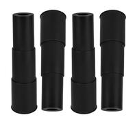 WATIIFUFU 4pcs Office Chair Gas Lift Cylinder Dust Cover Antislip Design Three-Section Plastic Structure Fits Sizes Extends Lifespan Office Chair Accessories