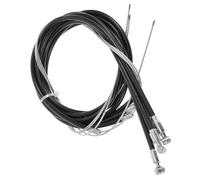 WATIIFUFU 4pcs Replacement Wheelchair Brake Cables Steel Plastic Anti-Slip Handbrake for Secure Parking Slopes Easy Operation for Mobility Users Outdoor Emergency Use