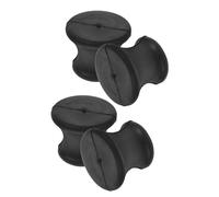 WATIIFUFU 4pcs Rubber Tuning Fork Holder Stable Base Non-slip Support for Yoga Meditation and Musical Instruments Compact Tuning Fork Stand Accessory