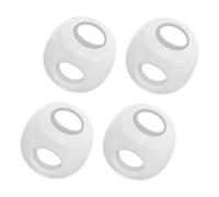 WATIIFUFU 4pcs Safety Door Knob Covers Handle Protectors for Impact-Resistant Soft Material Prevents Accidental Opening Safe for Boy Girl Home Use