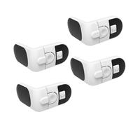 WATIIFUFU 4pcs Safety Locks for Cabinets and Refrigerators Easy Install Childproof Locks Multi-Functional Protection for Boys and Girls Prevent Finger Pinching and Access to Dangerous Areas