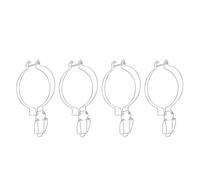 WATIIFUFU 4Pcs Stainless Steel Wire Lock Clamp for 93Mm Wide Mouth Glass Jars, Spring-Loaded Sealing Buckles for Mason Jar Food Storage and Honey Canning Containers
