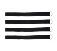 WATIIFUFU 4pcs Stroller Wrist Straps Neoprene Iron Material Easy to Use Secure Attachment Black Multipurpose Wrist Leash for Parents Safety