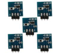 WATIIFUFU 5 Pcs Capacitive Touch Button Modules Momentary No-locking Switch Single Channel Sensor with Screw Easy Installation for Electronic Projects and Non-metallic Surfaces