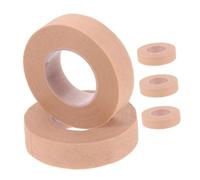 WATIIFUFU 5 Rolls Skin-Colored Invisible Non-Woven Adhesive Tape for Eyelash Extension Breathable Lash Grafting Supplies for Women Easy Application Enhancing Eye Brightness and Convenience