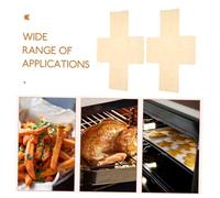 WATIIFUFU 50 Sheets Silicone Paper Baking Liners Non-Stick Loaf Pan Liners Heat Resistant Oilproof for Bread Cakes Toast Oven Use Kitchen Baking Mats