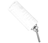 WATIIFUFU 500ml Rabbit Water Bottle for Small Animals with Stainless Steel and Plastic Construction, Practical Design That Can Be Fixed on The Cage, Suitable for Guinea Pig and Chinchilla