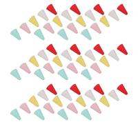 WATIIFUFU 500PCS Silicone Stylus Pen Tip Protectors for 1st/2nd Generation Stylus Pens Replaceable Pencil Cover Caps in White Pink Red Yellow Mint Cute Ink Pen Nib Caps with Enhanced