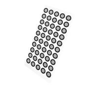 WATIIFUFU 50Pcs 3D Scanner Reflective Tracking Dot Markers with High Reflectivity 0.15Mm Thickness Positioning Target Stickers for Precision Scanning and Reference Points