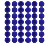 WATIIFUFU 50pcs 50pcs Microphone Foam Covers Windshield Protective Sponge Soft Mic Windscreen for Karaoke DJ Stage with Noise Reduction and Windproof Filter for Handheld Microphones