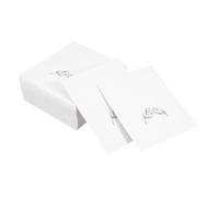 WATIIFUFU 50pcs Foldable Greenery Wedding Name Cards Tent Place Cards for Table Setting Watercolor Seating Signs with Blank Side for Handwriting Guest Names Suitable for Wedding Shower