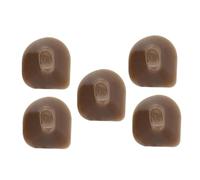 WATIIFUFU 5pcs Flute Button Mute Bricks Made of Colloid for Flute Accessories, Featuring Convenient Storage and Easy Installation, for Wind and Woodwind Instrument Maintenance