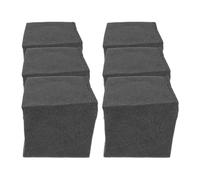 WATIIFUFU 6pcs Low-frequency Sound Absorbing Acoustic Panels 20x20x20cm Square Foam Soundproofing Cubes for Wall Corner Noise Reduction and Sound Deadening