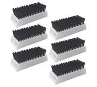 WATIIFUFU 6pcs Nail Brush Heat-resistant Plastic Hand Scrubber with Soft Bristles Ergonomic Non-slip Design for Surgical Laboratory and Fingernail Cleaning Use