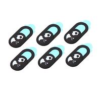 WATIIFUFU 6pcs Ultra-thin Cartoon Webcam Cover Slider Movable Privacy Protector for Laptop Tablet and Computer for Easy Use Secure Your Online Privacy