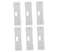 WATIIFUFU 6pcs Vertical Blind Repair Tabs Vane Savers for Broken Window Shades Replacement Slats Wear Resistant Clips Compatible with Vertical Blinds Easy DIY Installation