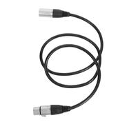 WATIIFUFU 7-Pin Balanced XLR Audio Cable Male to Female 1m Professional Microphone Cord for Studio Mixer Speaker Systems and Amplifiers