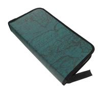 WATIIFUFU 80Pcs CD Holder Pouch Dvd Storage Case Non-Woven Portable Zipper Closure Large Capacity Disc Organizer for Business Trips and Self-Driving Tours