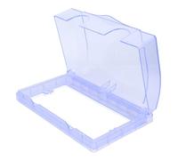 WATIIFUFU 86 Type Waterproof Wall Socket Protector Cover Blue Double Gang Switch Socket Box Weatherproof Electrical Outlet Case for Indoor and Outdoor Use
