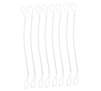 WATIIFUFU 8pcs Lost Stylus Pen Lanyard Retractable Spring Holder Rope for Securely Tethering Touch Pens to Tablet Cases for Easy Access