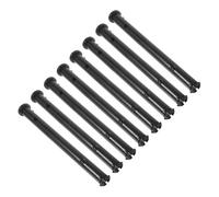 WATIIFUFU 8pcs Outdoor Trash Can Lid Replacement Pins for Bins Nylon Plastic Latch Clips Easy Install Garbage Bin Cover Connectors Weather Resistant Trash Can Locks for Raccoons