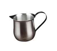 WATIIFUFU 90ml Stainless Steel Milk Jug Coffee Cup Small 3oz Milk Container Sturdy Kitchenware for Home Restaurant Use