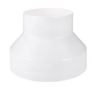 WATIIFUFU Abs Ventilation Reducer Adapter to Exhaust Connector Fittings for Ventilation Systems Seamless Air Duct Connection Impact-Resistant Pipe Wall Fittings