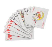 WATIIFUFU Accessible Braille Playing Cards Featuring Tactile Markings and Ergonomic Grip for Visually Impaired Users, Suitable for Multiple Card Games and Inclusive Entertainment