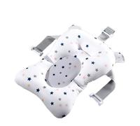 WATIIFUFU Baby Bath Cushion Floating Support Pad 2-in-1 Adjustable Tilt Angle Strong Buoyancy White Foam Plastic Mat for Newborn Toddler Bath Times