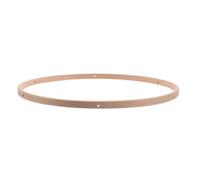 WATIIFUFU Bamboo Hanging Frame for Nursery Mobile Crafts, 7.8" Natural Bamboo Hoop with Circle Shape, Crib Mobile Hanger for Room Decor and Encouraging Hands-on Skills
