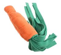 WATIIFUFU Bite Resistant Chew for Teeth Cleaning in Carrot Shape Made of Sturdy Oxford Cloth and Interactive Play, Soft Texture Soft Texture Pet Dog Suitable for Puppies and Adult Dogs