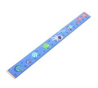 WATIIFUFU Blue Canvas Height Measuring Tape for Creative Patterns Design, Easy to Install and Remove Wall Height Growth Chart Pendant for Living Room and Windows Nursery Décor