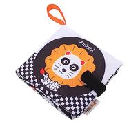 WATIIFUFU Book Cloth Portable Safe Baby Hand Book Toy Great for Travel Preschool Learning and Communication Skills