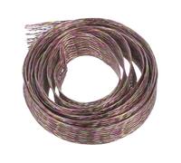 WATIIFUFU Breathable Copper Mesh Fabric for DIY Projects Elastic Metal Mesh Wire for Jewelry Making Lightweight Creative Shaping Material for Accessories Hair Necklaces Earrings Bracelets