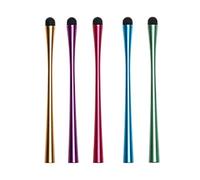 WATIIFUFU Capacitive Touchscreen Pens for Random Color Stylus Pens Precise Writing and Document Marking 5pcs Slim Waistline Lightweight with Silicone and Alloy Material for Tablets and Phones