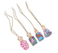 WATIIFUFU Car Perfume Pendants 8 Pcs 1 Set, Ornament Pendants for Interior Aromatherapy Diffuser, Hanging Decoration for Car Decoration and Office