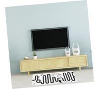 WATIIFUFU Cartoon Adventure Game Mat for Soft Crawling Carpet Non-Toxic Play Rug Skin-Friendly Floor Protector for Learning and Playtime Black White