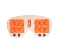 WATIIFUFU Cat Claw Foot Massage Roller for Plantar Relief - Manual Deep Tissue Sole Massager with Acupressure Trigger Points - Portable Orange Foot Spa Massager for Home and Travel Use