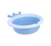 WATIIFUFU Collapsible Face Basin Portable Wash Basin Multipurpose Dish Bowl for Camping Picnics Laundry Storage Blue Folding Container