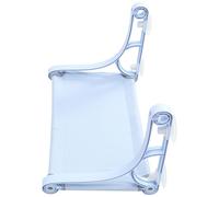 WATIIFUFU Creative Blue Canvas Cat Sleeping Bed with Suction Cup Design Comfortable for Cats and Small Pet Animals for Play Window Mounted