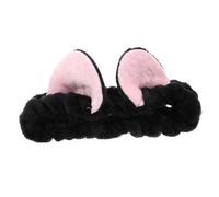 WATIIFUFU Cute Plush Cat Ears Headband for Women Soft Elastic Face Washing Hairband Multipurpose Spa Makeup Hair Accessory Cozy Plush Animal Ear Design