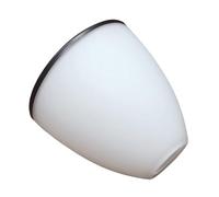WATIIFUFU Decorative Glass Lamp Shade for Ceiling Light Softens Light Eye Protection White Black Chic Chandelier Cover for Living Bedroom